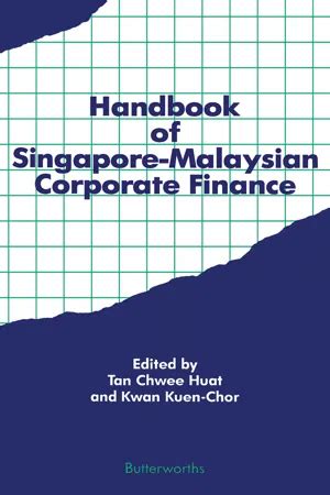 Handbook of singapore malaysian corporate finance by tan chwee huat. - Pammachivs. hrsg. von johannes bolte und erich schmidt..