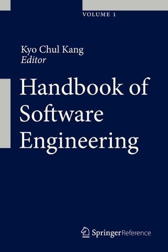 Handbook of software engineering by kyo chul kang. - Die umsegelung asiens und europas auf der vega: mit einem historischen rückblick auf frühere ....