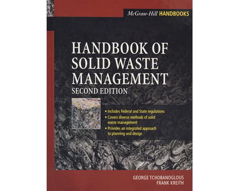 Handbook of solid waste management by frank kreith. - Vector calculus complete solutions manual 6th edition.