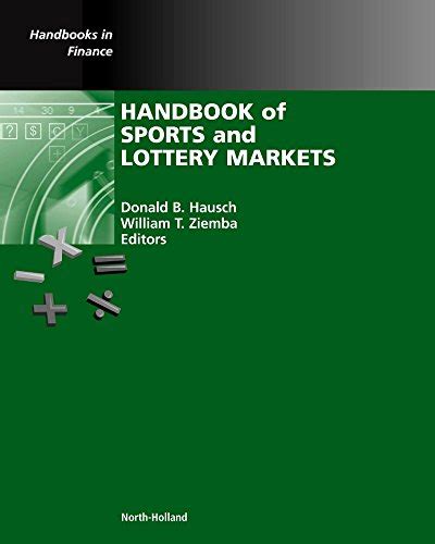 Handbook of sports and lottery markets. - Otra orilla para abrazar la noche.
