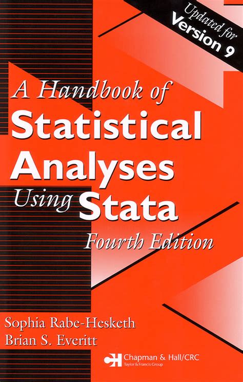 Handbook of statistical analyses using stata fourth edition by brian s everitt. - Student s solutions manual pearson always learning.