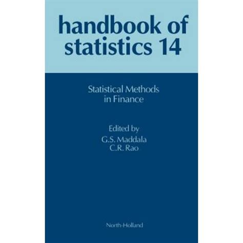 Handbook of statistics 14 statistical methods in finance handbook of. - Paseo sobremonte de la ciudad de córdoba.