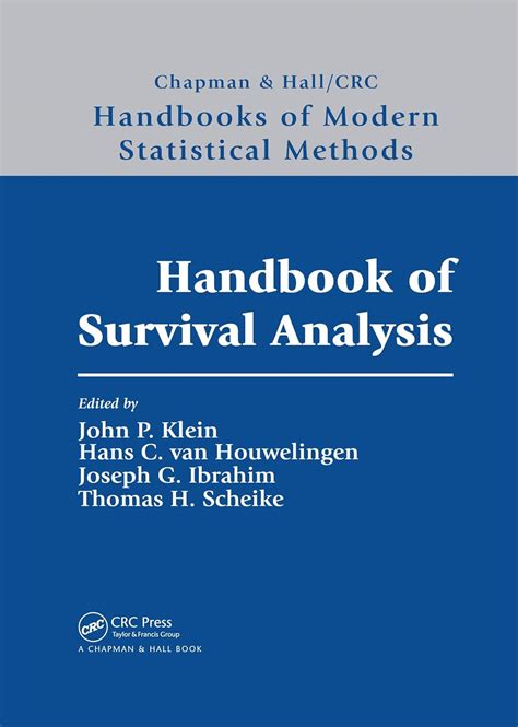 Handbook of survival analysis chapman hallcrc handbooks of modern statistical methods. - Pathology pocket guide 6 th edition by harsh mohan.