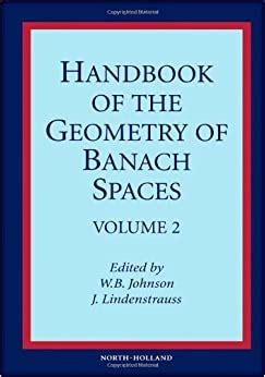 Handbook of the geometry of banach spaces volume 2 handbook of the geometry of banach spaces volume 2. - Étude optique des états de surface..