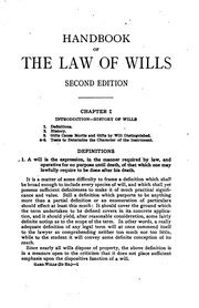 Handbook of the law of wills by george enos gardner. - User manual for white sewing machine.