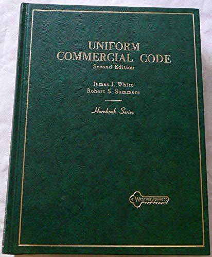Handbook of the law under the uniform commercial code by james j white. - Contenuto del manuale di addestramento solas.