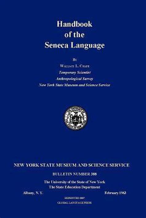 Handbook of the seneca language by wallace chafe. - Cuando leas esta carta, yo habré muerto.