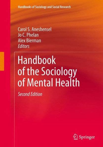 Handbook of the sociology of mental health. - El manual del barista edición kindle.