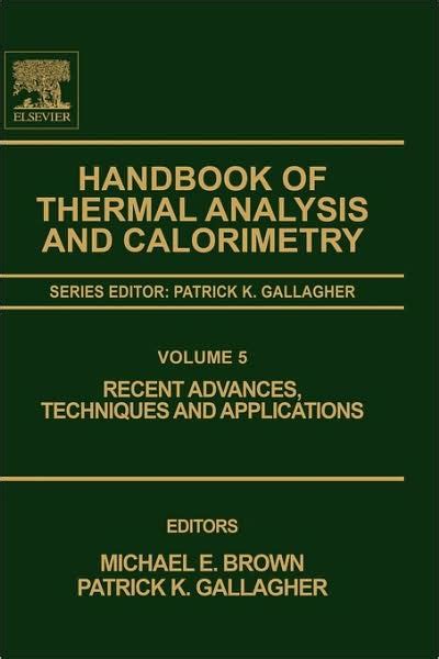 Handbook of thermal analysis and calorimetry handbook of thermal analysis and calorimetry. - Manual de piezas del rodillo hamm hd 12.