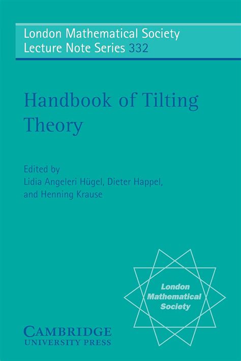 Handbook of tilting theory london mathematical society lecture note series. - Manual de usuario mac os x mountain lion.