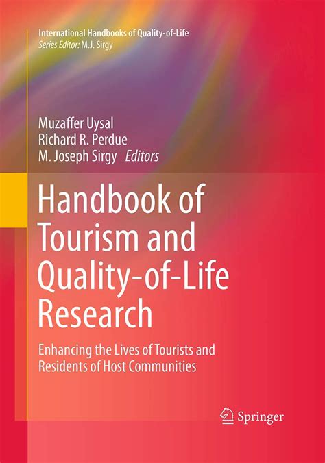 Handbook of tourism and quality of life research. - 9 hour family law course training manual.