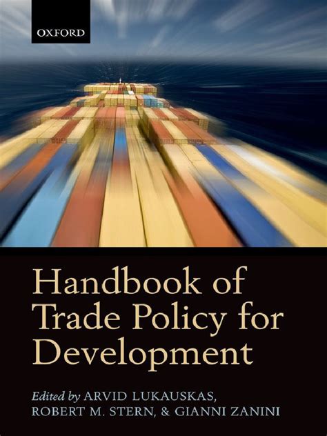 Handbook of trade policy for development oxford handbooks. - Corso in teoria microeconomica kreps manuale delle soluzioni.