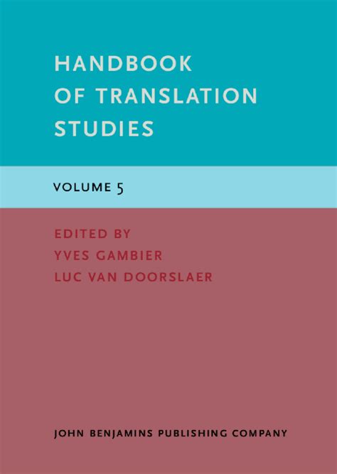 Handbook of translation studies volume 1. - Cartilla de prevención y combate de incendios en bienes culturales.