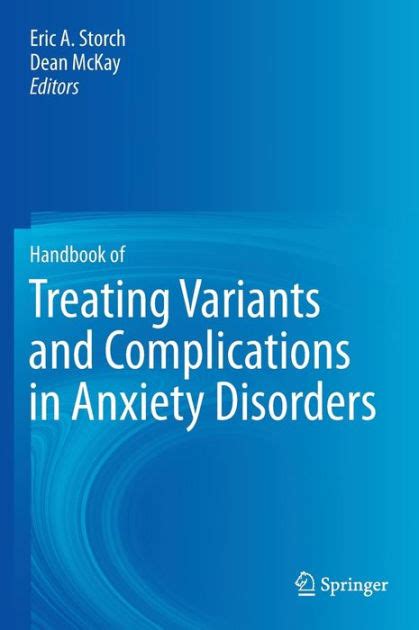 Handbook of treating variants and complications in anxiety disorders. - Isuzu npr guida al tempo di lavoro.