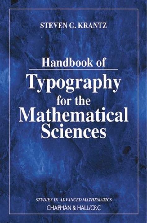 Handbook of typography for mathematical sciences. - Ansatzpunkte einer marketingkonzeption für technologische innovatien..
