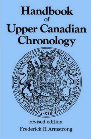 Handbook of upper canadian chronology revised edition dundurn canadian historical. - Reinigung der zehn aussätzigen und die heilung des samariters.