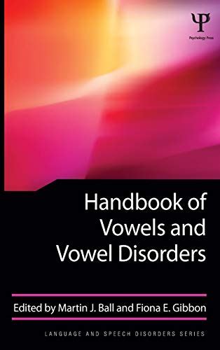 Handbook of vowels and vowel disorders language and speech disorders. - Manuale d'uso scanner portatile bacchetta magica soluzioni vupoint.