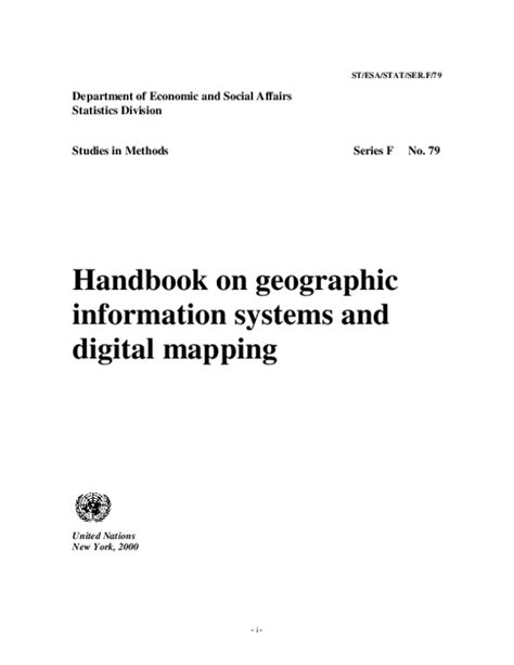 Handbook on geographic information systems and digital mapping. - Mass media and american politics ninth edition.