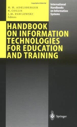 Handbook on information technologies for education and training international handbooks on information systems. - Hp designjet 600 plotter user manual.