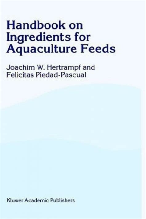 Handbook on ingredients for aquaculture feeds. - Les mills pump food nutrition guide.