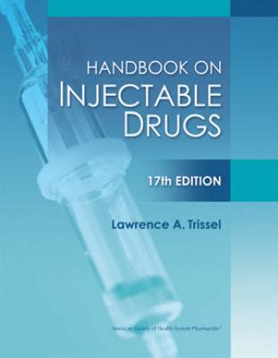 Handbook on injectable drugs 17th edition. - Student solutions manual for physical chemistry ball.