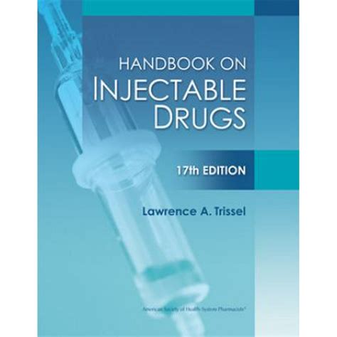 Handbook on injectable drugs handbook of injectable drugs. - Manual de servicio peugeot 206 manual taller espaol.