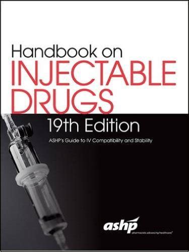 Handbook on injectable drugs with supplement. - Fantasmas y aparecidos en la edad media.