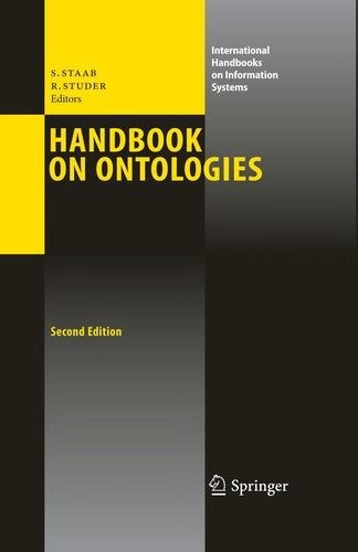 Handbook on ontologies handbook on ontologies. - San jerónimo y santa paula romana en la controversia origenista.