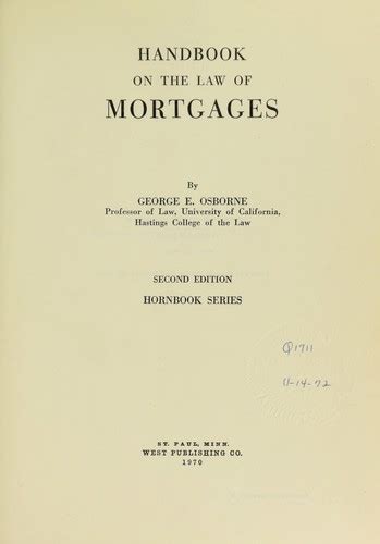 Handbook on the law of mortgages by george edward osborne. - The pearson guide to complete mathematics for the aieee 4 e by khattar dinesh.