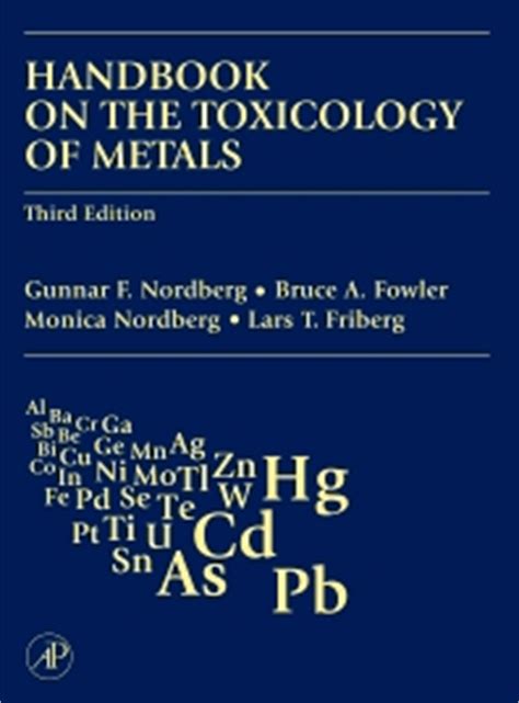 Handbook on the toxicology of metals 3rd third edition. - Windows 95 vxds a guide through the mysteries of the.