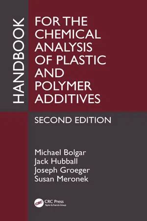 Download Handbook For The Chemical Analysis Of Plastic And Polymer Additives By Michael Bolgar