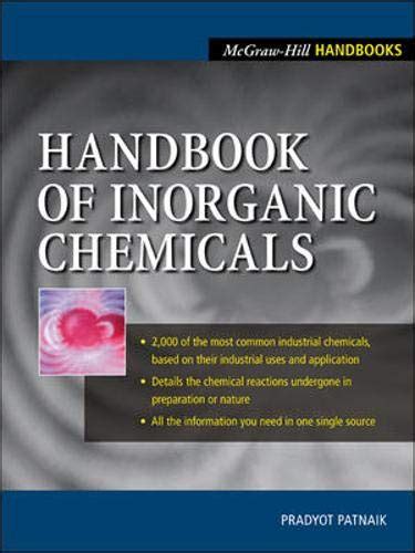 Read Handbook Of Inorganic Chemicals By Pradyot Patnaik