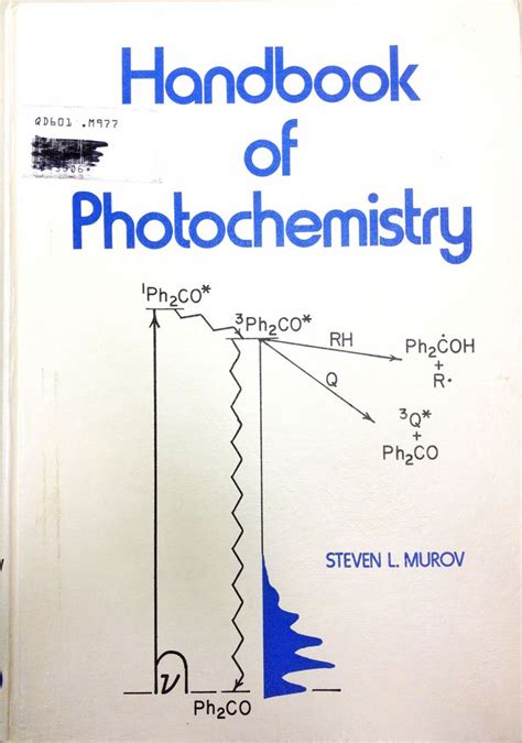 Download Handbook Of Photochemistry By Steven L Murov