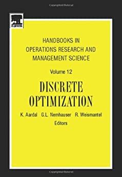 Handbooks in operations research and management science vol 12 discrete optimization. - Boston acoustics receiver radio hd handbuch.