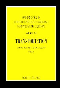 Handbooks in operations research management science vol 14 transportation. - Allgemeine entwicklungslogik und nationale eigenständigkeit im industrialisierungsprozess.