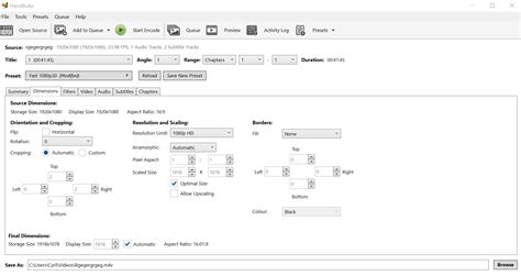 Handbrake remove hdr.  Press 2 MKV settings for 4k/HDR file reductions...