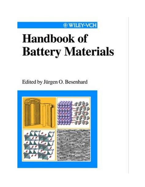 Handbuch der batteriematerialien handbook of battery materials. - Laboratory manual to accompany security policies and implementation issues.