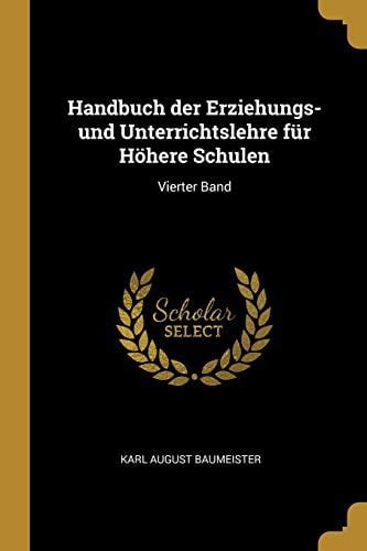 Handbuch der erziehungs  und unterrichtslehre für höhere schulen. - Manuale di servizio di toyota rav4 d4d.