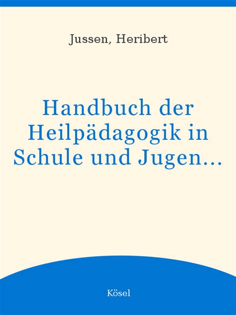 Handbuch der heilpädagogik in schule und jugendhilfe. - Suzuki gsx 600 k7 service manual.