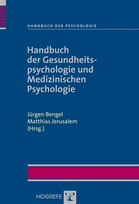 Handbuch der psychologie gesundheitspsychologie band 9. - Grc assessment tools oceg burgundy book.