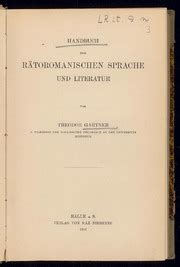 Handbuch der rätoromanischen sprache und literatur. - Install manual for rotary lift spoa84.