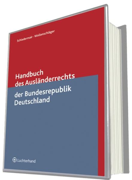 Handbuch des ausländerrechts der bundesrepublik deutschland. - The female ballers handbook 10th anniversary edition.