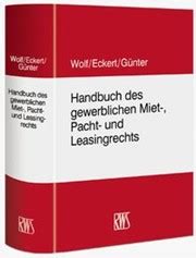 Handbuch des gewerblichen miet , pacht  und leasingrechts. - Guide for crisis and trauma counseling.