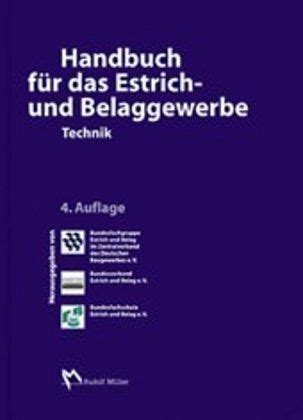 Handbuch für das estrich  und belaggewerbe. - Xj6 29 36 service manual volume 3.