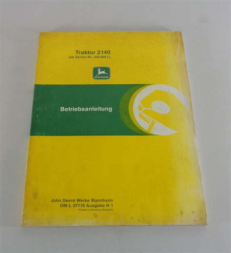 Handbuch für einen john deere 2140. - Emc disk library for mainframe user guide.