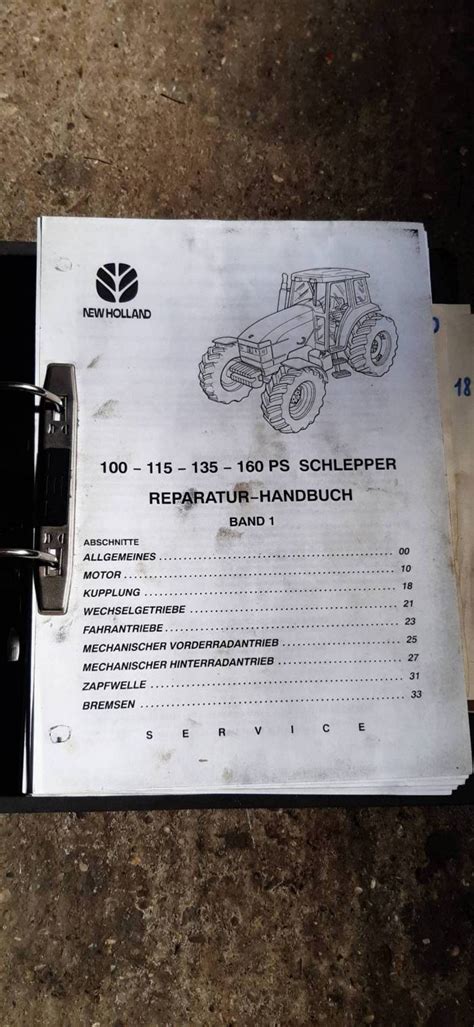 Handbuch traktoren für new holland 4630. - Mercedes benz 814 camion manuale di riparazione del motore.
