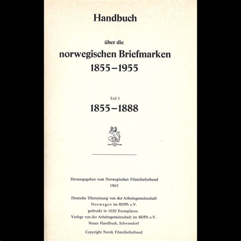 Handbuch über die norwegischen briefmarken, 1855 1955. - Crinkleroot s guide to knowing the birds.