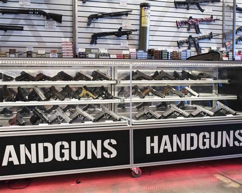 Home to a wide selection of guns including pistols, shotguns, sniper rifles, submachine guns and the world's largest Fully Automatic 50 BMG Belt Fed machine gun. ... 2235 Las Vegas Blvd South Las Vegas, NV 89104 HOURS OF OPERATION: Sunday - Thursday, 10am - 7pm Friday & Saturday, 10am - 8pm. CONTACT US: Phone: 702-777-4867 Email: [email ...