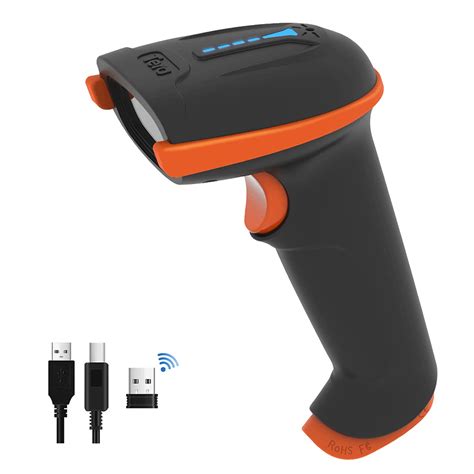 Handheld Wireless QR Barcode Scanner Wired 1D 2D Bar Code …