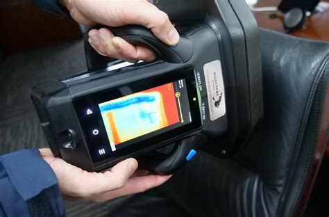 Handheld backscatter x ray imager.  Overview of 140KW Handheld Backscatter X-ray Imaging Sy...